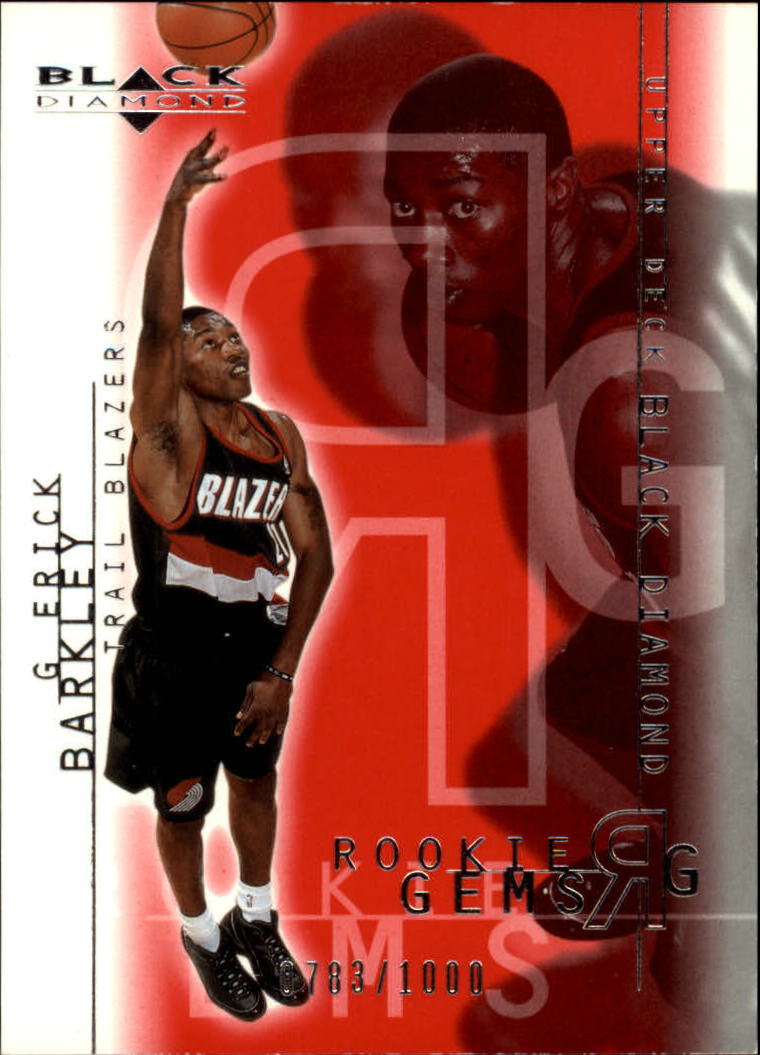 2000-01 Black Diamond #110 Erick Barkley RC