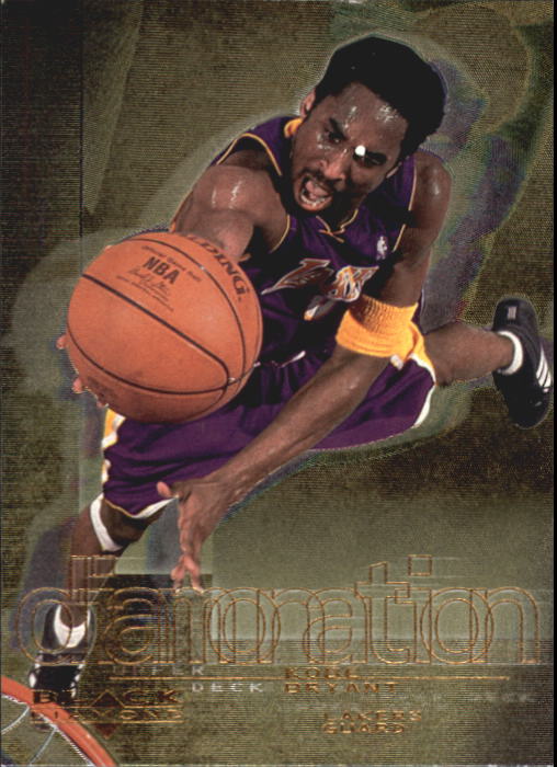2000-01 Black Diamond Diamonation #D1 Kobe Bryant