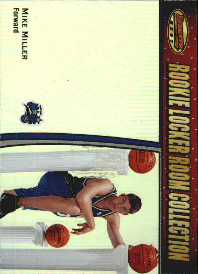 2000-01 Bowman's Best Rookie Locker Room Collection #LRC5 Mike Miller