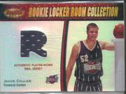 2000-01 Bowman's Best Rookie Locker Room Collection #LRCR15 Jason Collier JSY