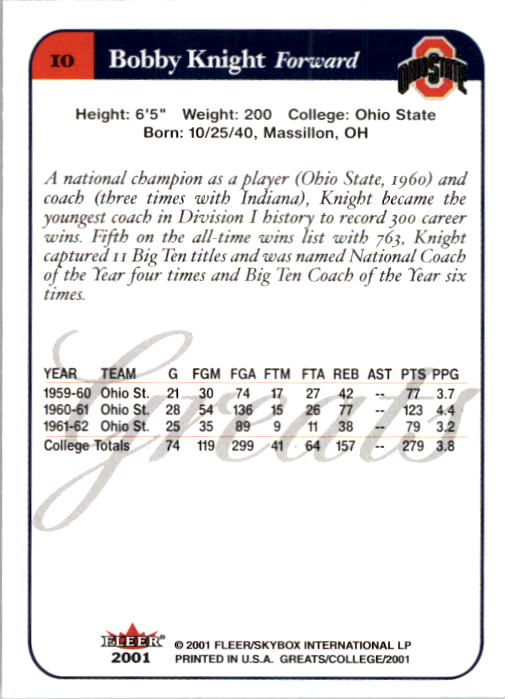 A4391- 2001 Greats of the Game Basketball #s 1-84 -You Pick- 15+ FREE US SHIP - Picture 19 of 137