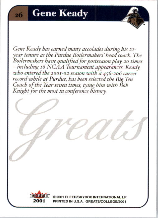 A4391- 2001 Greats of the Game Basketball #s 1-84 -You Pick- 15+ FREE US SHIP - Picture 49 of 137