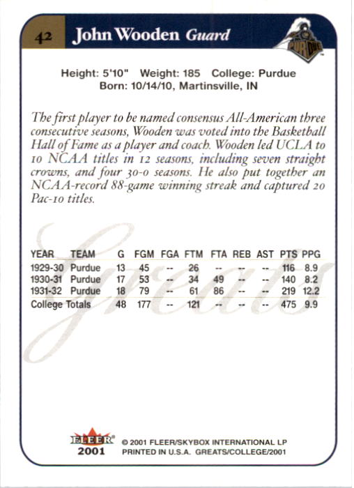 A4391- 2001 Greats of the Game Basketball #s 1-84 -You Pick- 15+ FREE US SHIP - Picture 77 of 137