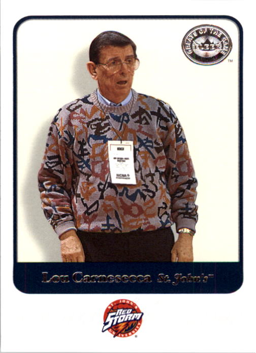 2001 Greats of the Game #53 Lou Carnesecca