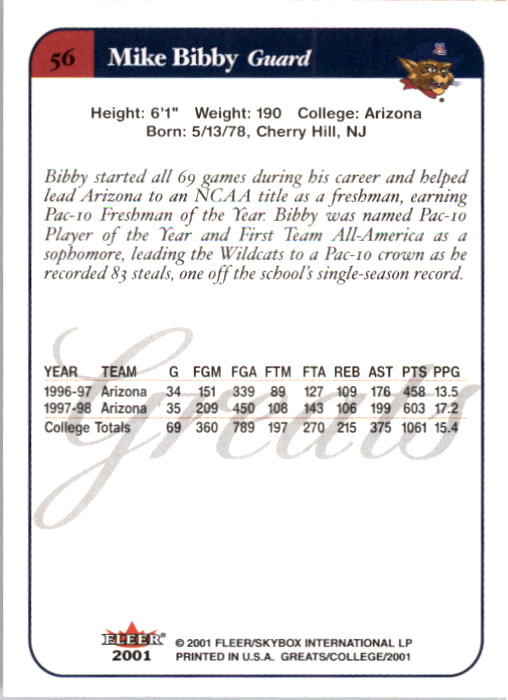 A4391- 2001 Greats of the Game Basketball #s 1-84 -You Pick- 15+ FREE US SHIP - Picture 91 of 137
