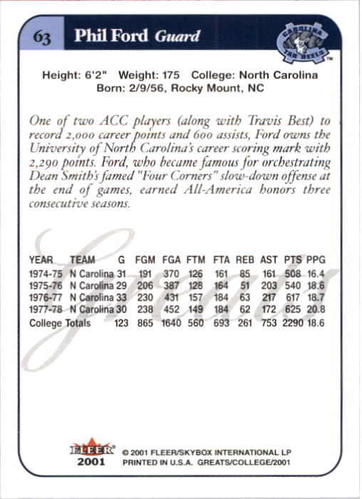 A4391- 2001 Greats of the Game Basketball #s 1-84 -You Pick- 15+ FREE US SHIP - Picture 97 of 137