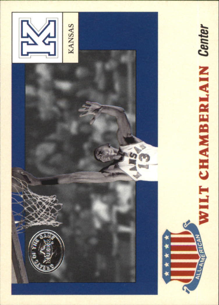 2001 Greats of the Game All-American Collection #11 Wilt Chamberlain