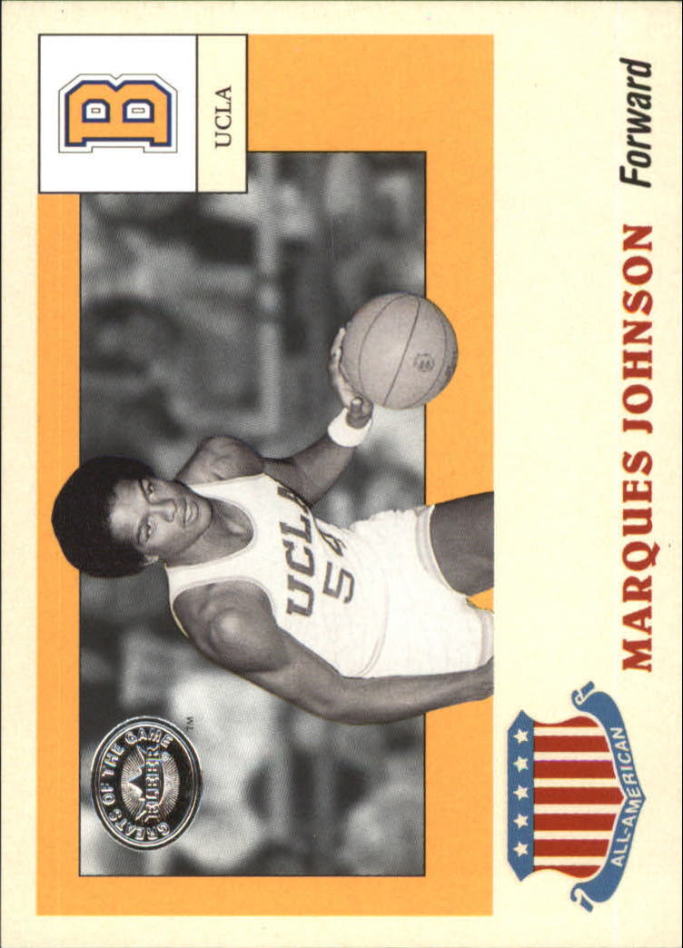 2001 Greats of the Game All-American Collection #12 Marques Johnson