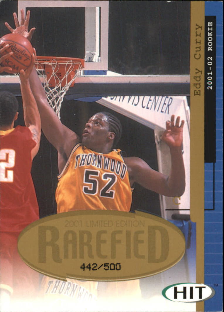 2001 SAGE HIT Rarefied Gold #R5 Eddy Curry