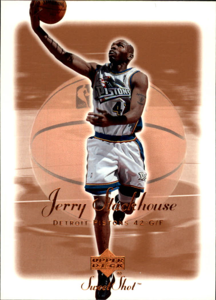 2001-02 Sweet Shot #22 Jerry Stackhouse