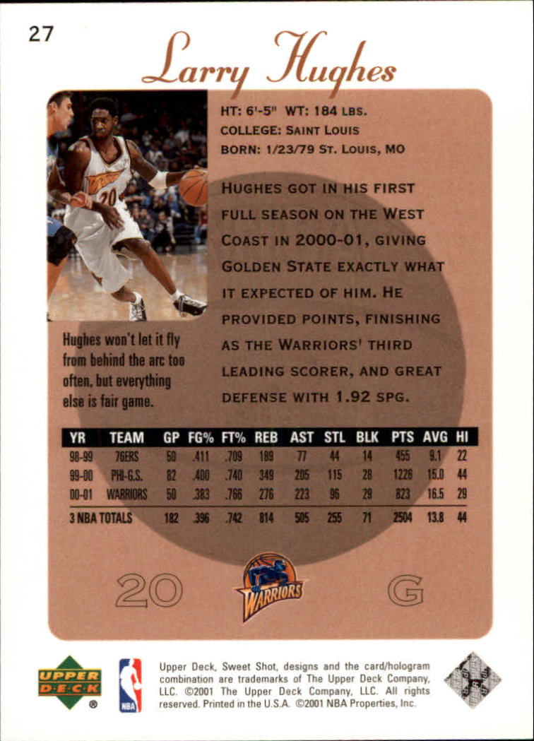 A9802- 2001-02 Sweet Shot Basketball Card #a 1-92 -You Pick- 15+ FREE US SHIP - Picture 13 of 51