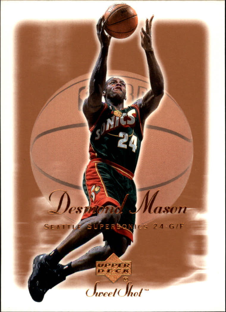 2001-02 Sweet Shot #81 Desmond Mason