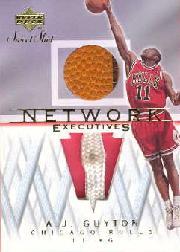 2001-02 Sweet Shot Network Executives #AGN A.J. Guyton