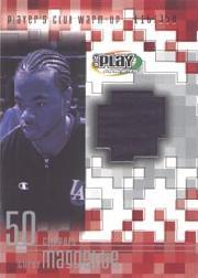 2001-02 Upper Deck Playmakers PC Warm Up #CMW Corey Maggette