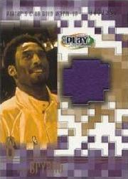 2001-02 Upper Deck Playmakers PC Warm Up Gold #KBGW Kobe Bryant