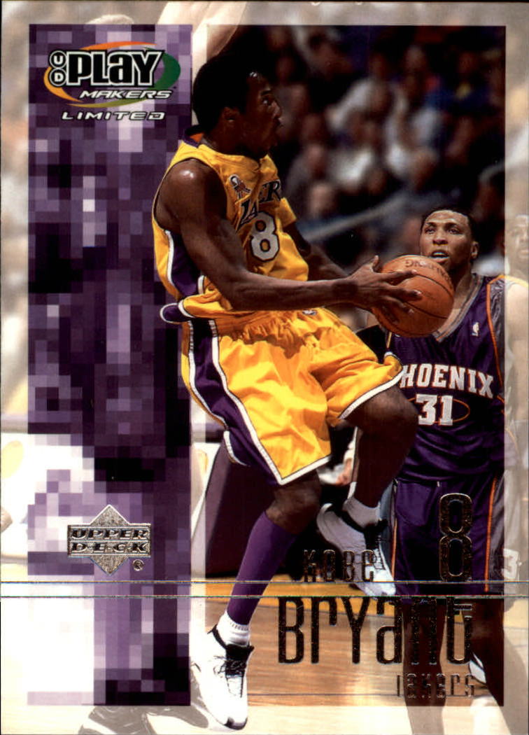 2001-02 Upper Deck Playmakers #39 Kobe Bryant