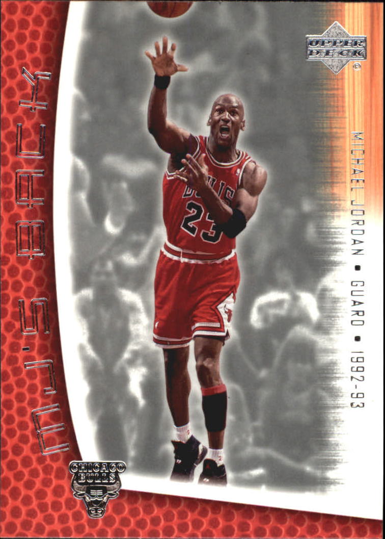 2001-02 Upper Deck MJ's Back #MJ27 Michael Jordan/Bullet Points/Bio