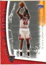 2001-02 Upper Deck MJ's Back #MJ34 Michael Jordan/Bullet Points/Bio