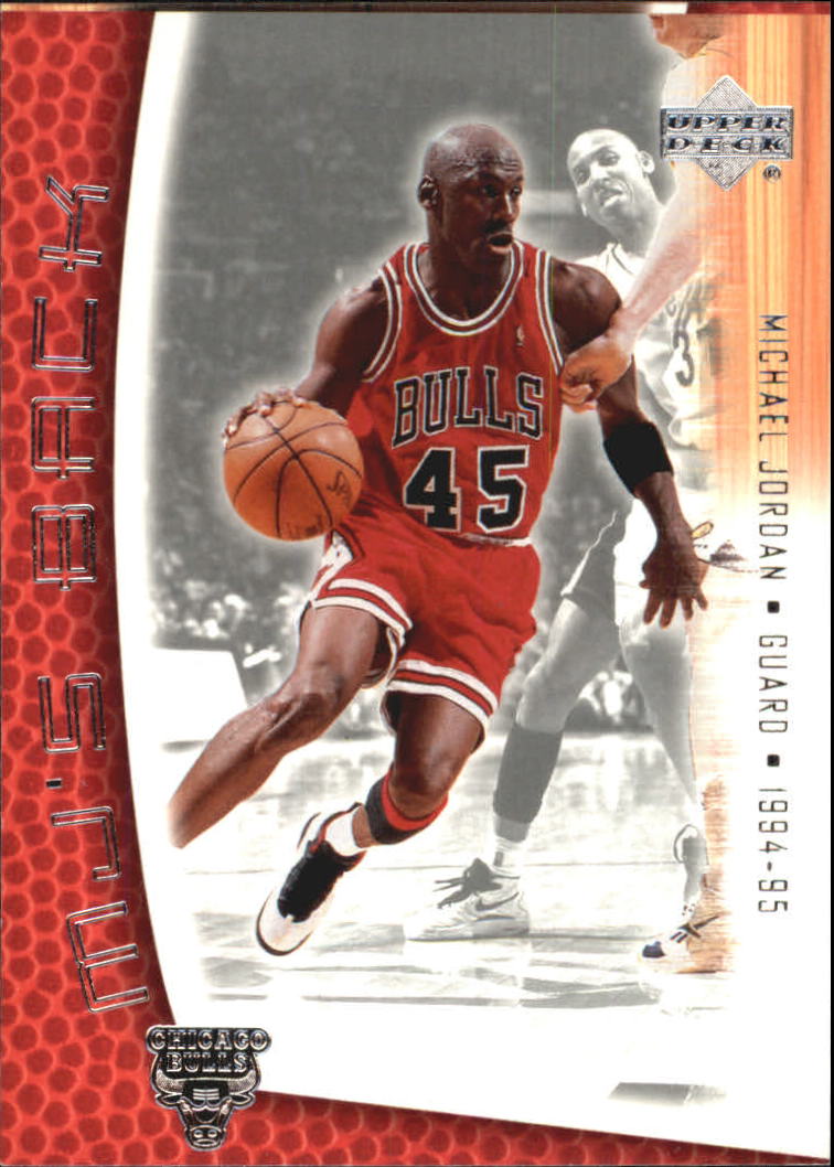 2001-02 Upper Deck MJ's Back #MJ61 Michael Jordan/Bullet Points/Bio