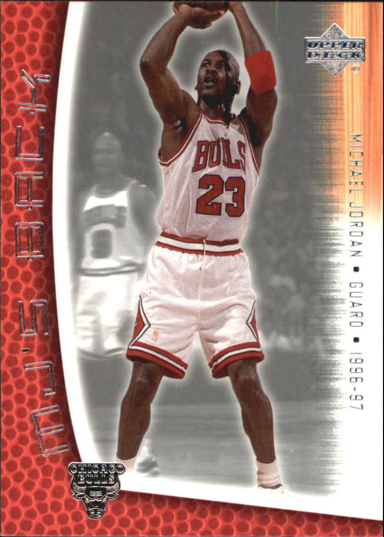 2001-02 Upper Deck MJ's Back #MJ62 Michael Jordan/Bullet Points/Bio