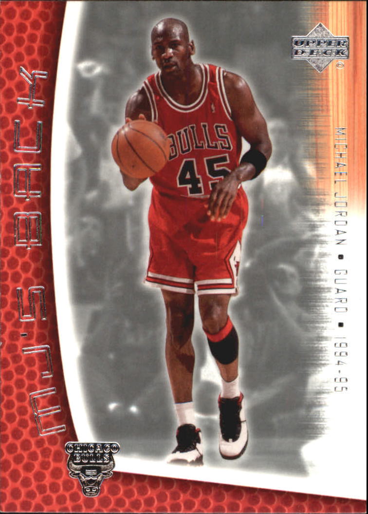 2001-02 Upper Deck MJ's Back #MJ82 Michael Jordan/Bullet Points/Bio