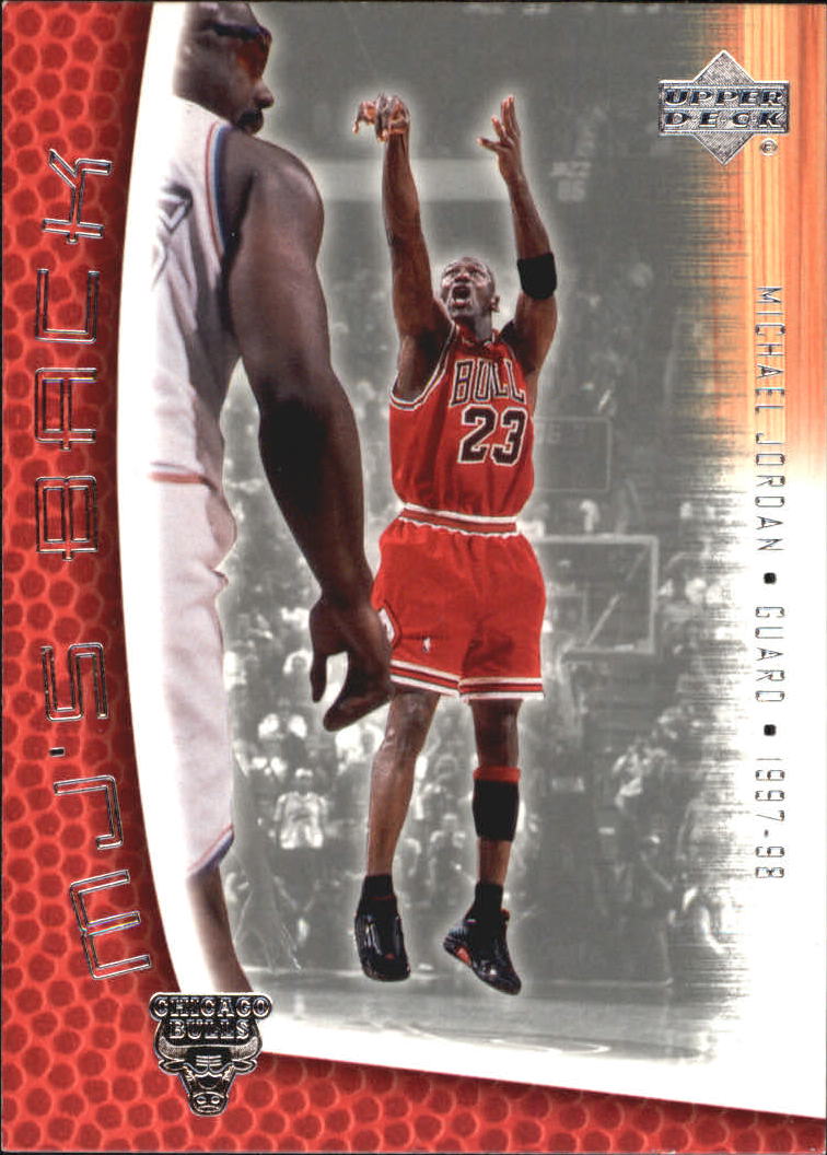 2001-02 Upper Deck MJ's Back #MJ90 Michael Jordan/Bullet Points/Bio