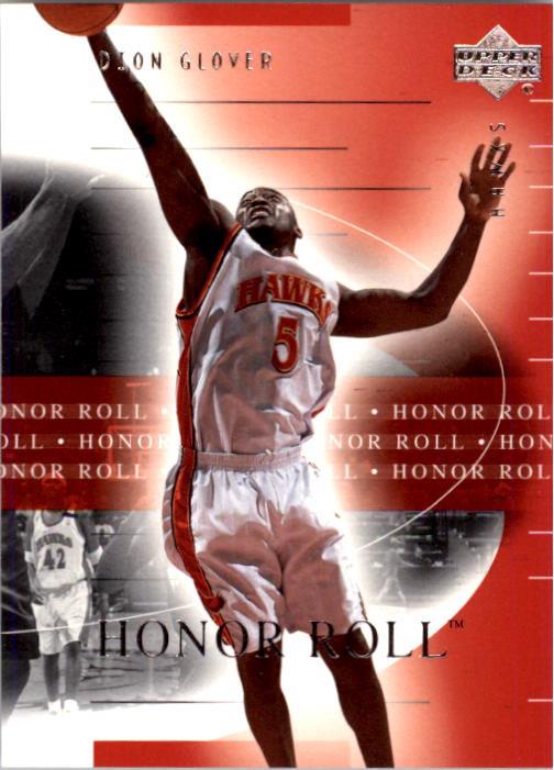 2001-02 Upper Deck Honor Roll #3 Dion Glover