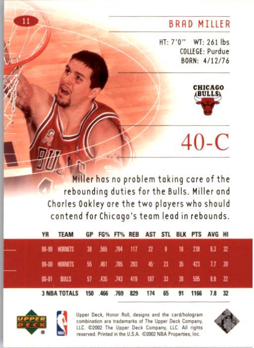 A9409- 2001-02 Upper Deck Honor Rolle BK Karten 1-90 -du Pick- 15 + Kostenlose - Bild 23 von 155