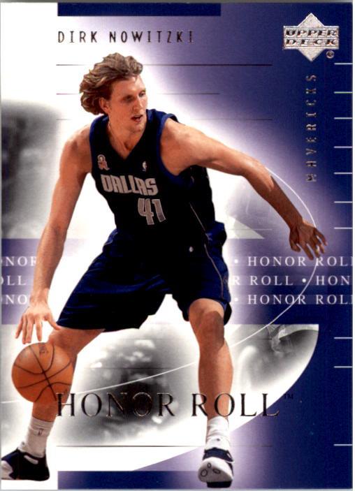 2001-02 Upper Deck Honor Roll #16 Dirk Nowitzki