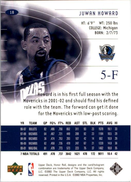 A9409- 2001-02 Upper Deck Honor Rolle BK Karten 1-90 -du Pick- 15 + Kostenlose - Bild 37 von 155