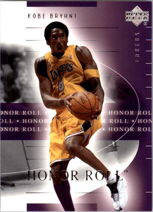 2001-02 Upper Deck Honor Roll #38 Kobe Bryant