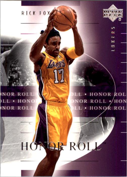2001-02 Upper Deck Honor Roll #40 Rick Fox
