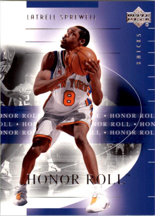 A9409- 2001-02 Upper Deck Honor Rolle BK Karten 1-90 -du Pick- 15 + Kostenlose - Bild 108 von 155