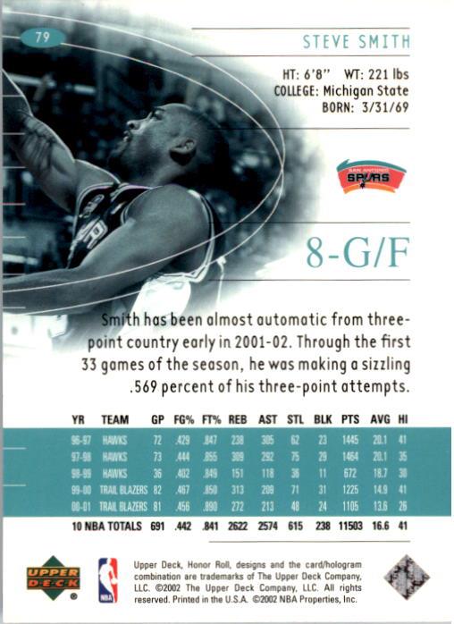 A9409- 2001-02 Upper Deck Honor Rolle BK Karten 1-90 -du Pick- 15 + Kostenlose - Bild 137 von 155
