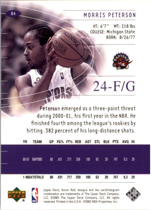 A9409- 2001-02 Upper Deck Honor Rolle BK Karten 1-90 -du Pick- 15 + Kostenlose - Bild 145 von 155