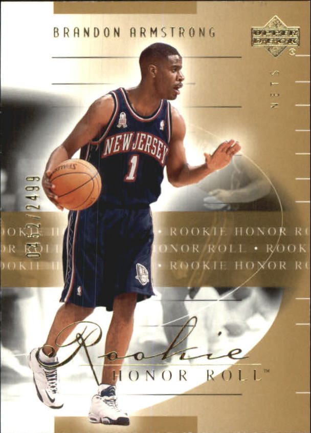 2001-02 Upper Deck Honor Roll #98 Brandon Armstrong RC