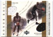 2001-02 Upper Deck Honor Roll All-NBA Authentics Jerseys Combos #6 Elton Brand/Kevin Garnett