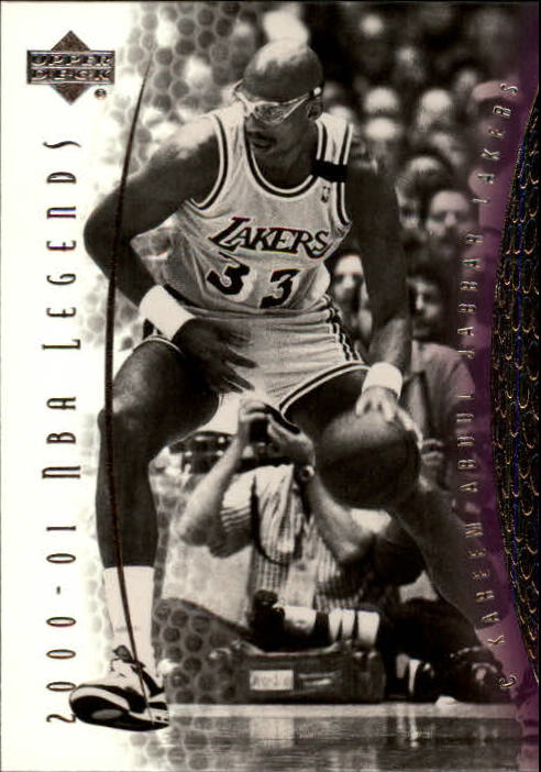2001-02 Upper Deck Legends #25 Kareem Abdul-Jabbar