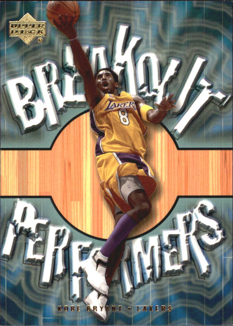 2001-02 Upper Deck Breakout Performers #BP8 Kobe Bryant