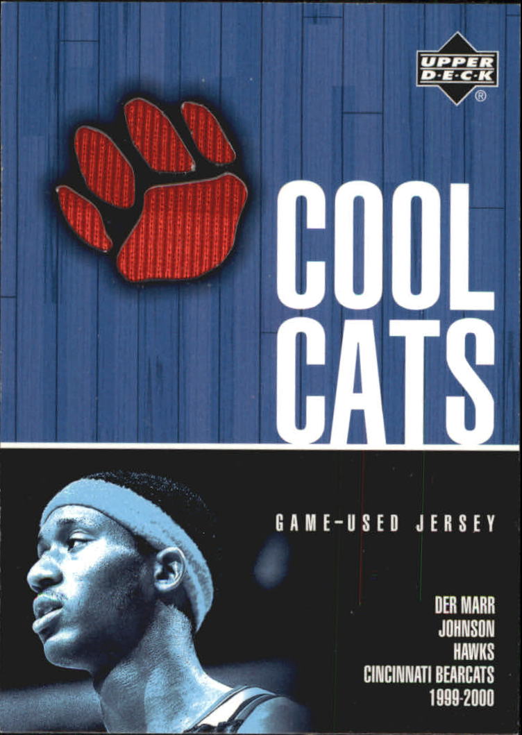 2001-02 Upper Deck Cool Cats Jerseys #DJC DerMarr Johnson