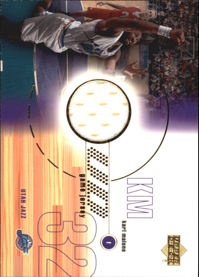 2001-02 Upper Deck Game Jerseys #KM Karl Malone