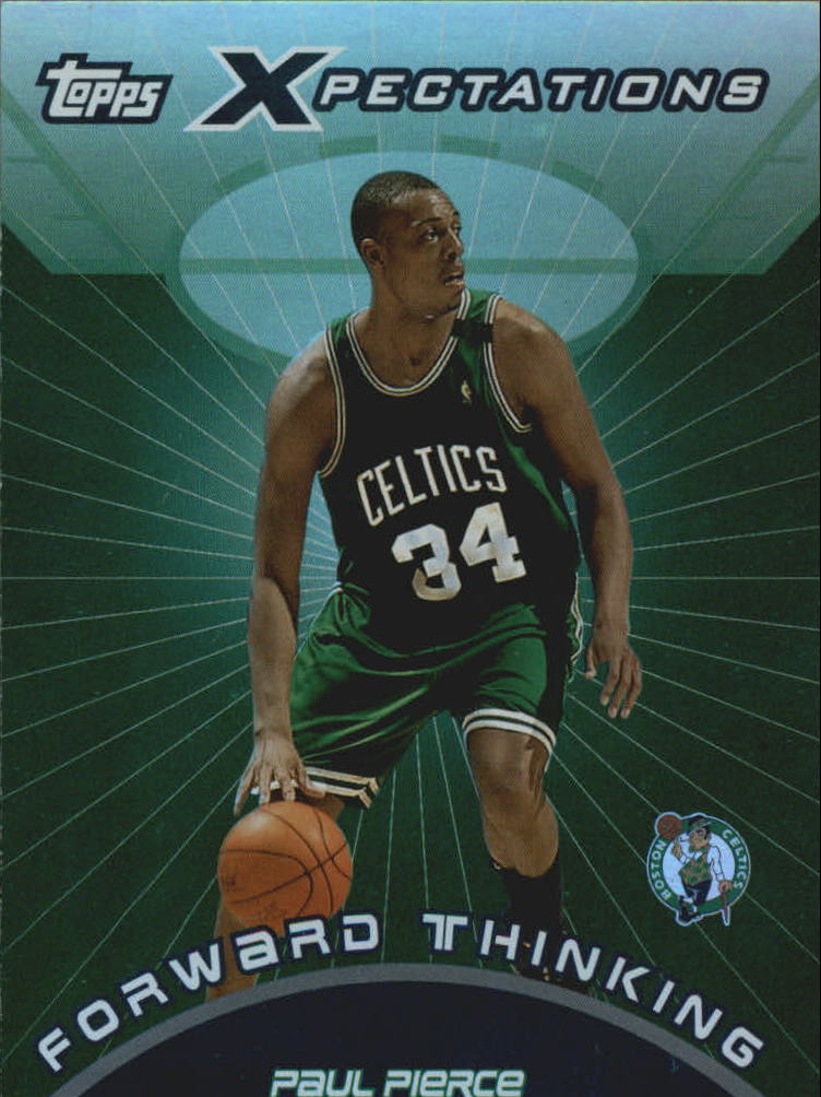 2001-02 Topps Xpectations Forward Thinking #FT7 Paul Pierce