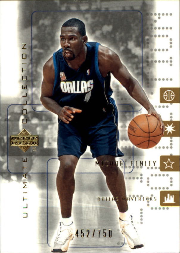2001-02 Ultimate Collection #12 Michael Finley