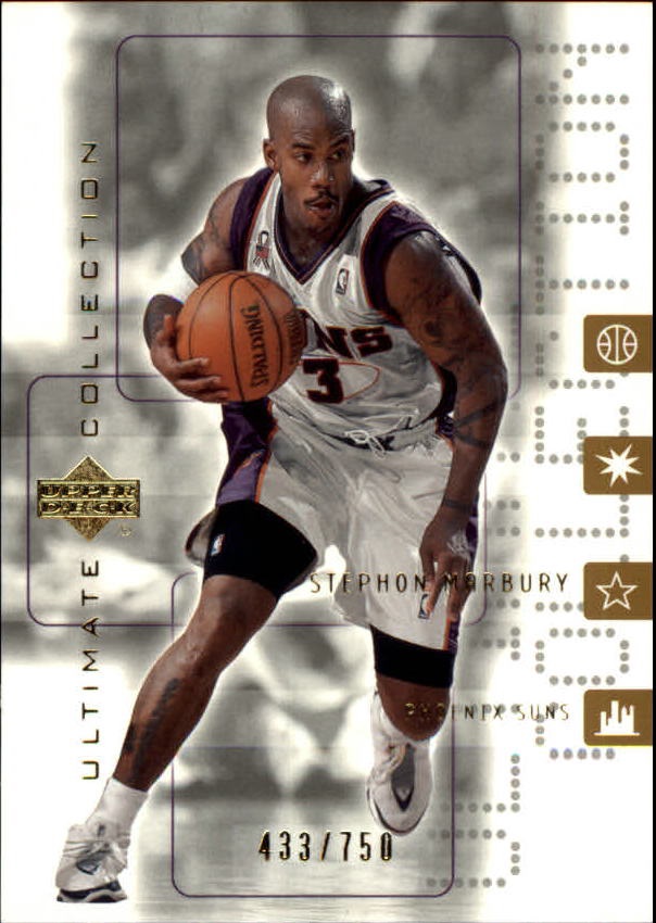 2001-02 Ultimate Collection #45 Stephon Marbury