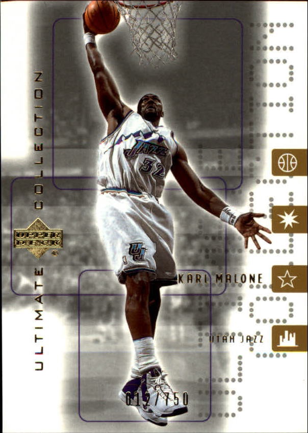 2001-02 Ultimate Collection #57 Karl Malone