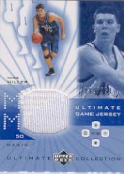2001-02 Ultimate Collection Jerseys #MM Mike Miller