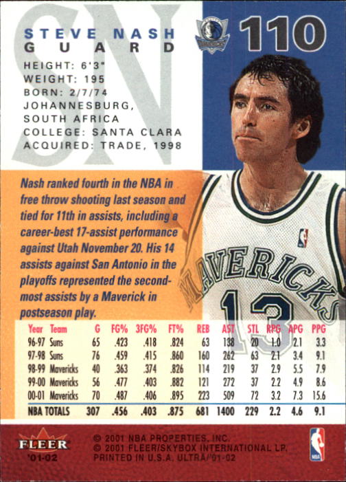 Steve Nash cards (1997-2021) Suns Mavericks Lakers - Picture 51 of 305