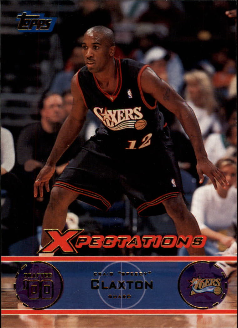 2001-02 Topps Xpectations #20 Speedy Claxton
