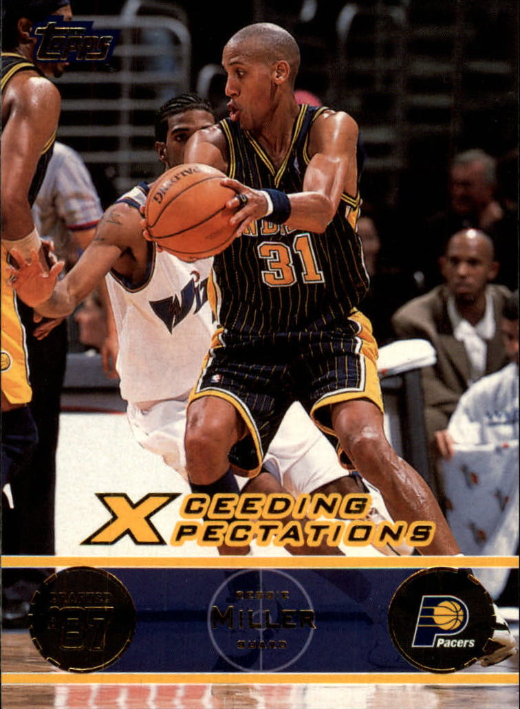 2001-02 Topps Xpectations #83 Reggie Miller