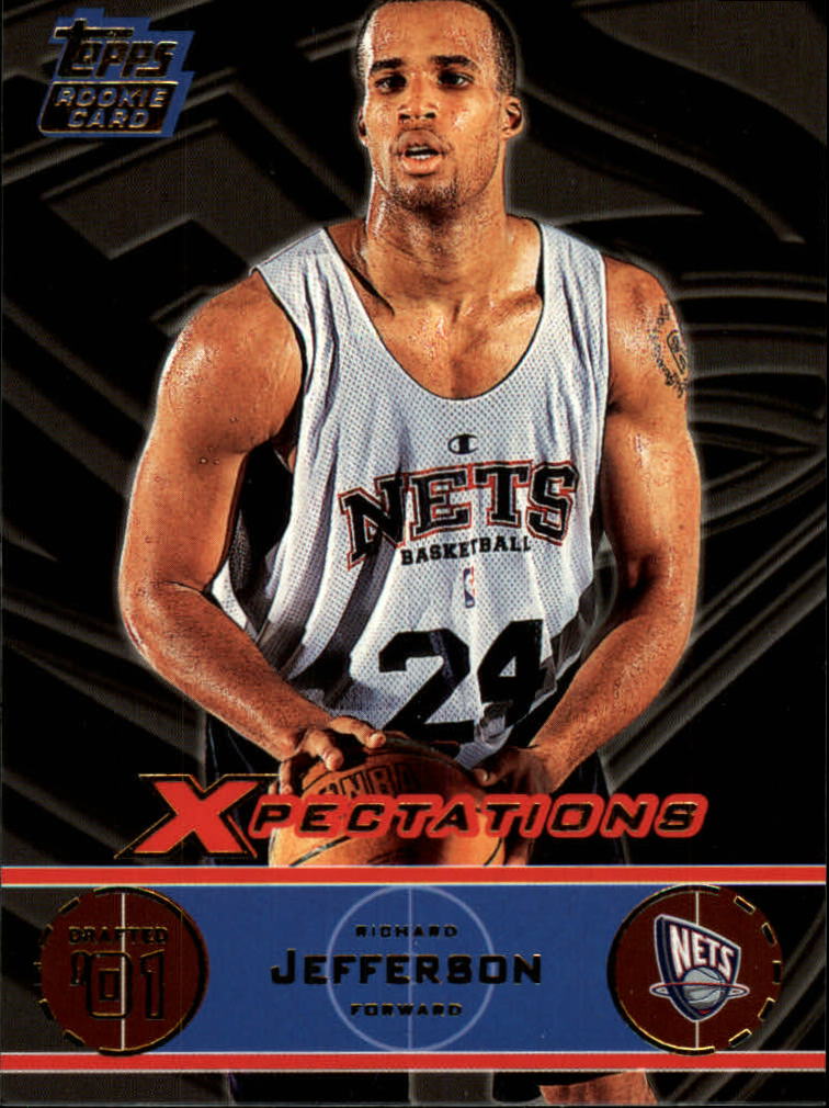  2001-02 Topps Stadium Club #113 Richard Jefferson NM-MT RC  Rookie New Jersey Nets Basketball : Collectibles & Fine Art
